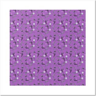 Floral pattern III Posters and Art